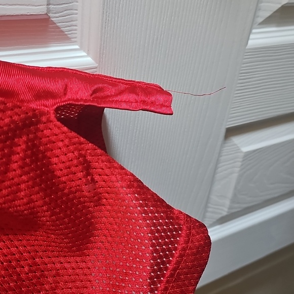 NFL authenic CHIEF JERSEY Red On-Field Jersey with White Logo - Picture 12 of 16